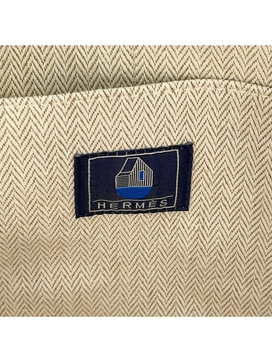 Hermes Backpack les Cabanes Embroidery Tricolor main image 4